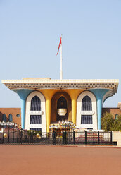 Al Alam Palace, Regierungsviertel, Muscat, Oman - WWF05081