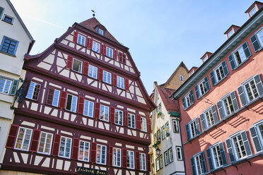 Häuser in der Altstadt, Tübingen, Baden Württemberg, Deutschland - MRF02003