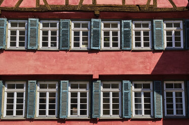 Historisches Haus in der Altstadt, Tübingen, Baden Württemberg, Deutschland - MRF02010