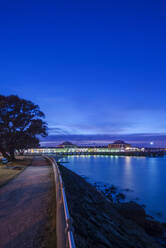 Harbor lit up at night - MINF11605