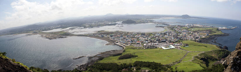 Luftaufnahme der Insel Jeju, Südkorea - MINF11692