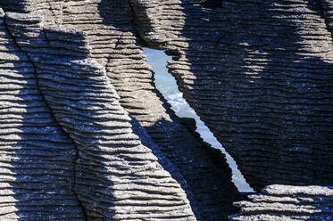 Detail der Pancake Rocks, Paparoa National Park, Südinsel, Neuseeland - RUNF02670