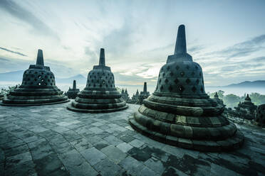 Denkmäler in Borobudur, Jawa Tengah, Indonesien - MINF12586