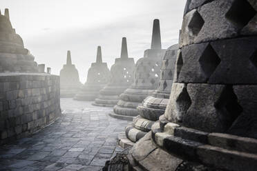 Denkmäler in Borobudur, Jawa Tengah, Indonesien - MINF12587