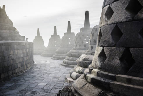 Monuments in Borobudur, Jawa Tengah, Indonesia - MINF12587