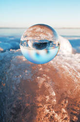 Crystal ball on glacier - MINF12610