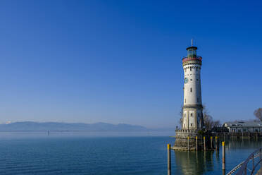 Leuchtturm am Bodensee, Lindau, Bayern, Deutschland - LBF02594