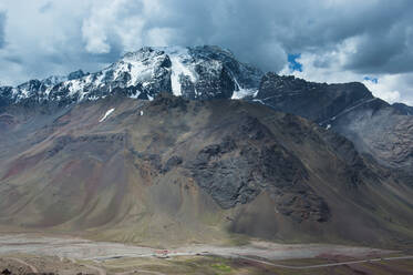 Bergpass bei Mendoza, Anden, Argentinien, Südamerika - RUNF02816