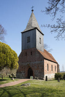 Alte Pfarrkirche, Groß Zicker, Mönchgut, Rügen, Deutschland - WIF03939