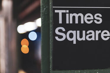 U-Bahn-Station Times Square, Manhattan, New York City, USA - MMAF00992