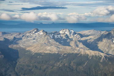 Aerial view of Tierra del Fuego, Argentina - RUNF02841