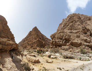 Rock face at Wadi Shab, Oman - WWF05132