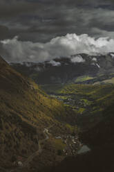 Storm clouds on the mountain in France - OCAF00421