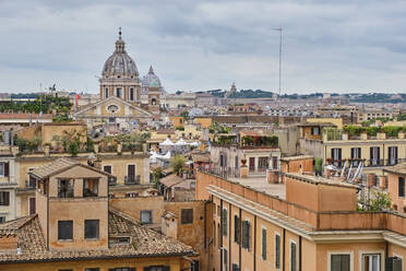 Blick von der Spanischen Treppe, Rom, Italien - MRF02050