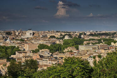 Blick vom Gianicolo, Rom, Italien - MRF02070