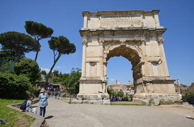 Titusbogen, Forum Romanum, Rom, Italien - MRF02072