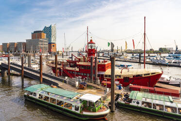 Landing Stages and Elbphilharmonie, Hamburg, Germany - TAMF01606