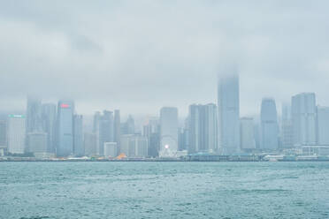 Blick auf den Victoria-Hafen, Hongkong, China - MRF02095