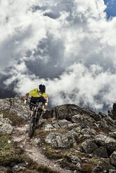 Mountainbiken, Saas-Fee, Wallis, Schweiz - CUF51771