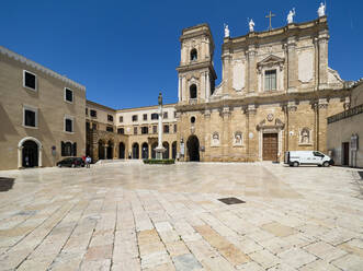 Cathedral, museum and cathedral square, Brindisi, Italy - AMF07136
