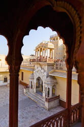 Verziertes Hawa Mahal oder Palast der Winde - BLEF08413