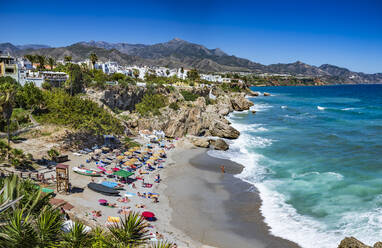 Playa Calahonda, Nerja, Costa del Sol, Spanien - VTF00618