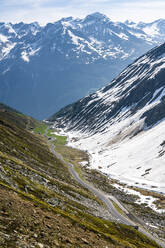 Straße zum Rettenbachgletscher, Sölden, Ötztal, Tirol, Österreich - STSF02068