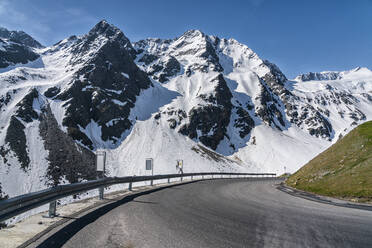 Straße zum Rettenbachgletscher, Sölden, Ötztal, Tirol, Österreich - STSF02069