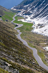 Straße zum Rettenbachgletscher, Sölden, Ötztal, Tirol, Österreich - STSF02070