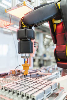 Machine parts and arm of assembly robot, Stuttgart, Germany - DIGF07203