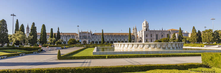 Portugal, Lisbon, Belem, Jeronimos Monastery and Praca do Imperio - WDF05299
