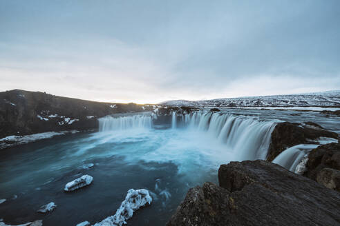 Island, Godafoss-Wasserfall - TAMF01751