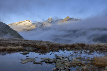 Hienderstock, Baechlistock, Brandlammhorn, Grimselpass, Kanton Bern, Schweiz - RUEF02252