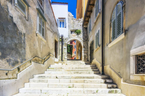 Die Hafenstadt Rovinj, Halbinsel Istrien, Kroatien, Europa - THAF02564