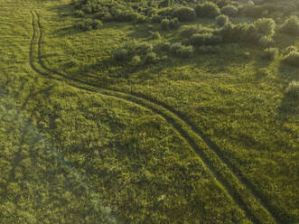 Aerial view of road, Tikhvin, Russia - KNTF02932