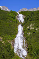 Wasserfall Unterschrammachbach, Zillertaler Alpen, Zillertal, Tirol, Österreich - SIEF08799
