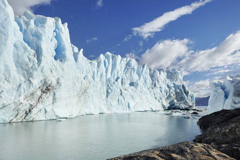 Front of Perito Moreno Glacier, Canal de los Tempanos, Los Glaciares National Park, Patagonia, Argentina - CVF01314