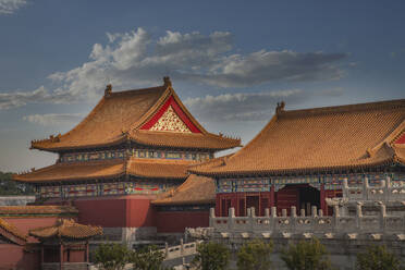 Tempelgebäude der Verbotenen Stadt, Peking, China - BLEF11976