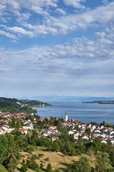 Blick über Sipplingen und den Bodensee, Deutschland - ELF02041