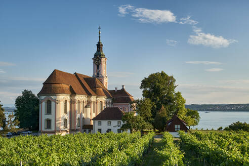 Deutschland, Baden Württemberg, Ansicht der Basilika Birnau - ELF02044