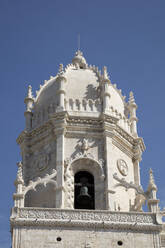 Low angle view of Mosteiro Dos Jeronimos against clear sky, Lisbon, Portugal - WIF03968