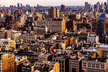 Luftaufnahme der Stadt New York, New York, Vereinigte Staaten - BLEF12903