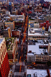 Luftaufnahme der Stadt New York, New York, Vereinigte Staaten - BLEF12910