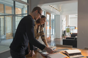 Business people working in conference room - BLEF13002