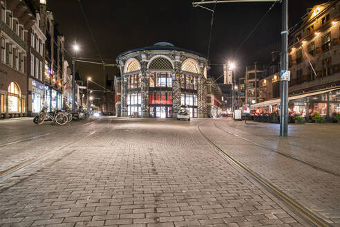 Dagelijkse Groenmarkt, Grote Halstraat, Den Haag, Die Niederlande - TAMF01914