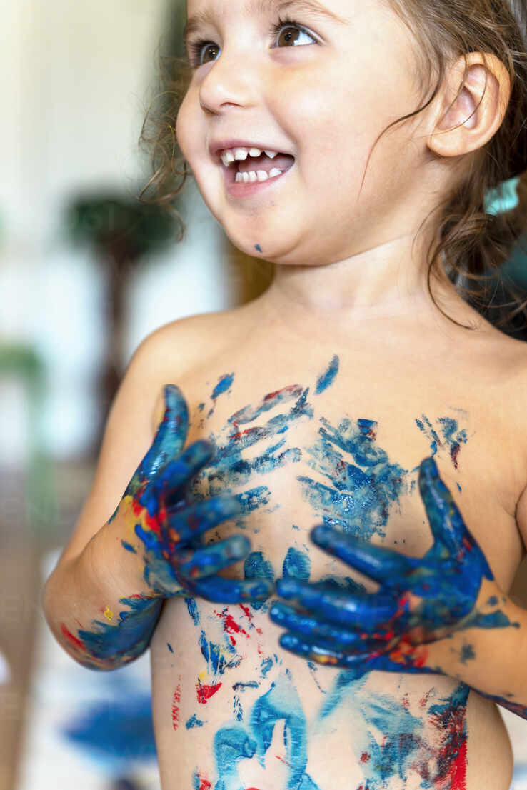 How to Make Finger Paints for Toddlers - Smiling Colors