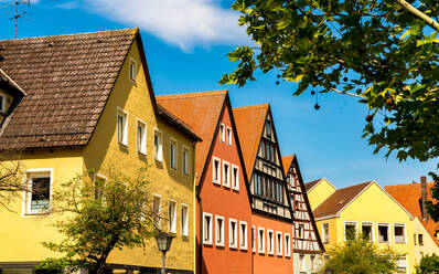 Außenansicht von historischen Gebäuden in Weißenburg, Bayern, Deutschland - SPCF00441