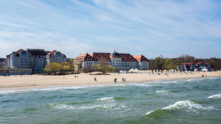 Strand von Sopot, Polen, Europa - RHPLF00123