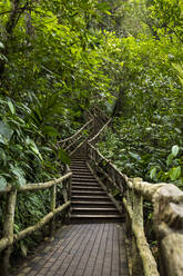 Treppe am La Fortuna-Wasserfall, La Fortuna, Costa Rica - MAUF02720