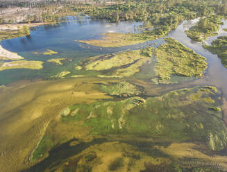 Luftaufnahme der wunderschönen Lagune von Cauipe in Brasilien. - AAEF01496